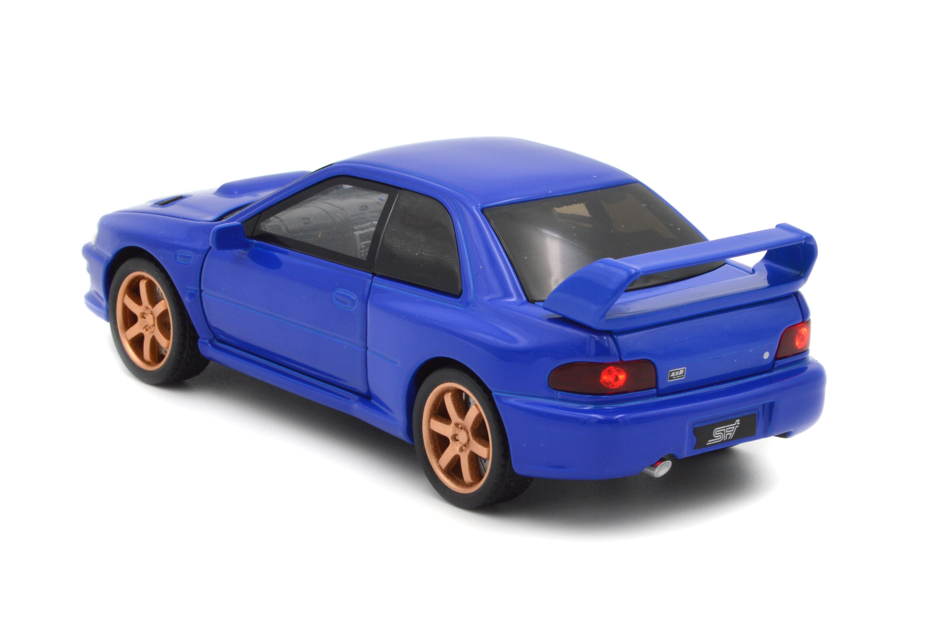 Іграшкова машинка металева Subaru Impreza WRX STI 1:32 світло/звук/інерція/відкриваються двері (30718) - фото 3 Іграшкова машинка металева Subaru Impreza WRX STI 1:32 світло/звук/інерція/відкриваються двері (30718) - фото 3