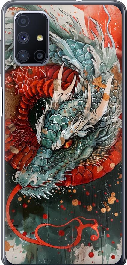 Чехол на Samsung Galaxy M51 M515F Стихия огня (6101u-1944-42517)