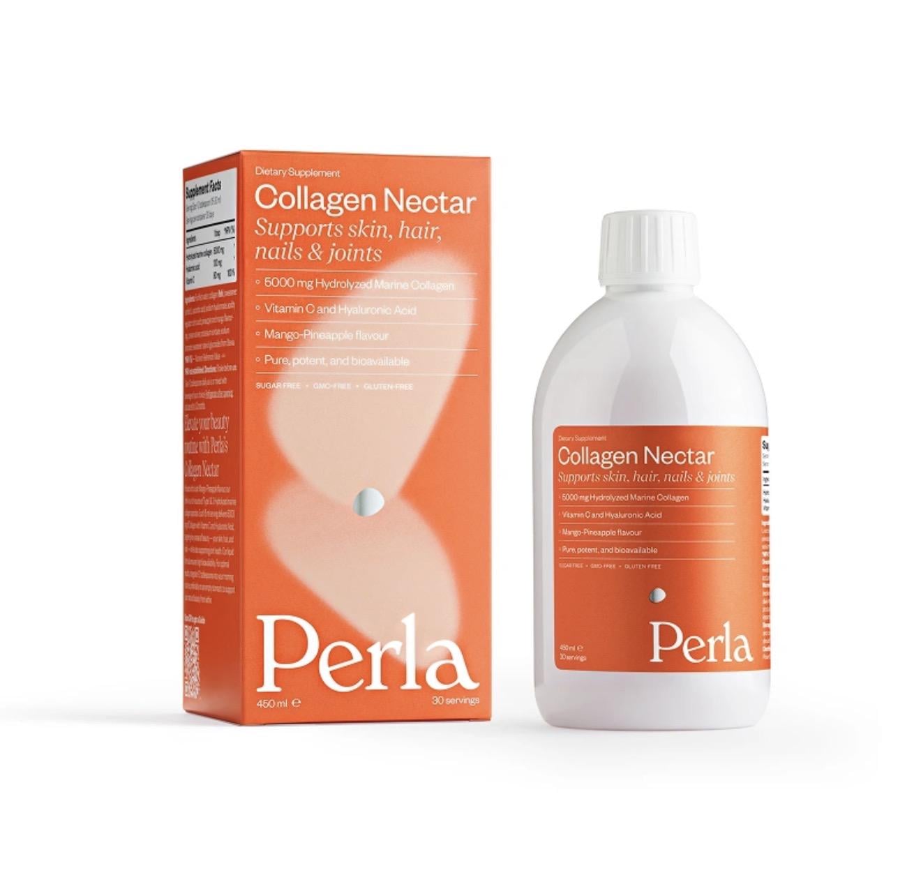 Колаген морський рідкий Perla Helsa Collagen Nectar Манго-ананас 450 мл (1415)