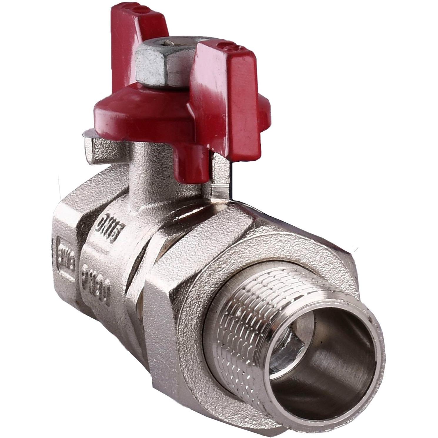 Кран кульовий Arco SENA 154103 000017425 1/2" ВЗ з американкою метелик (104377)