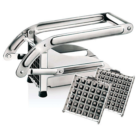 Картоплерезка механическая Chipper NJ 117 2 насадки нержавеющая сталь Картоплерезка механическая Chipper NJ 117 2 насадки нержавеющая сталь