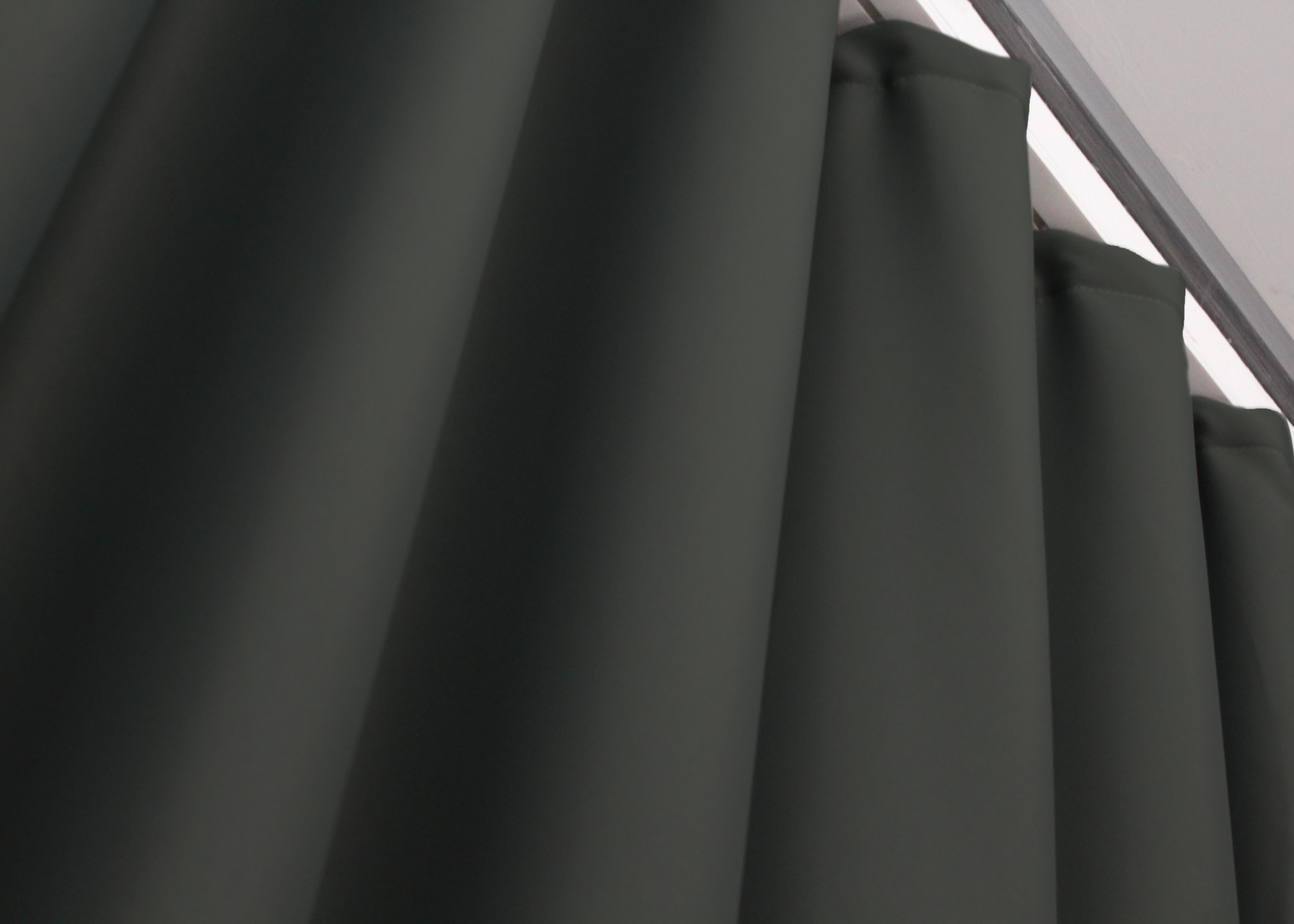 Комплект готових штор VR-Textil Блекаут Midnight № 1400ш 150х290 см 2 шт. Темно-сірий (33-0264) - фото 5 Комплект готових штор VR-Textil Блекаут Midnight № 1400ш 150х290 см 2 шт. Темно-сірий (33-0264) - фото 5