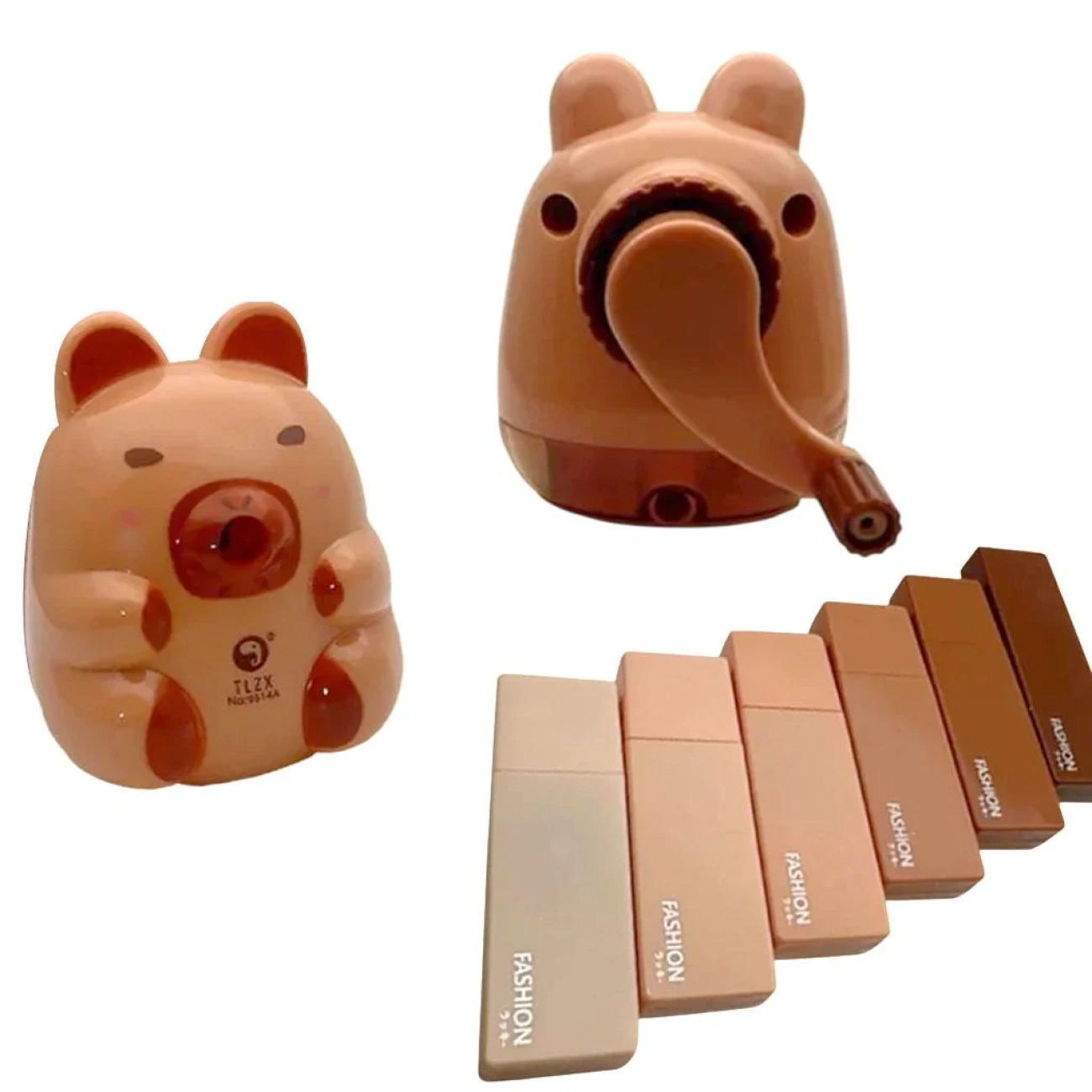 Канцелярский набор Зайчик в чемоданчике 55 пр. Розовый (29060019) - фото 2 Канцелярский набор Зайчик в чемоданчике 55 пр. Розовый (29060019) - фото 2