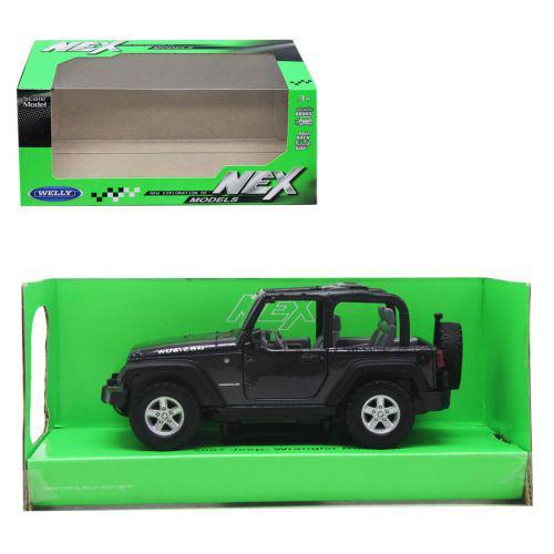 Машинка металлическая Jeep Wrangler Rubicon 13х6х5 см Black (195403)