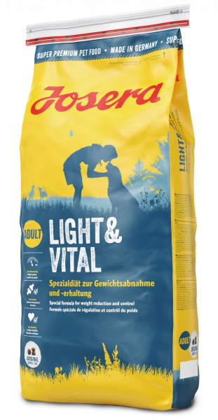 Корм Josera Light and Vital для собак склонных к ожирению 15 кг