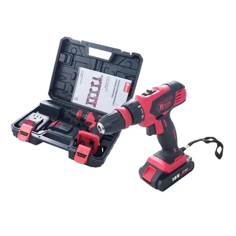 Шуруповерт акумуляторний Edon AD-18CUNK OL (32899710)