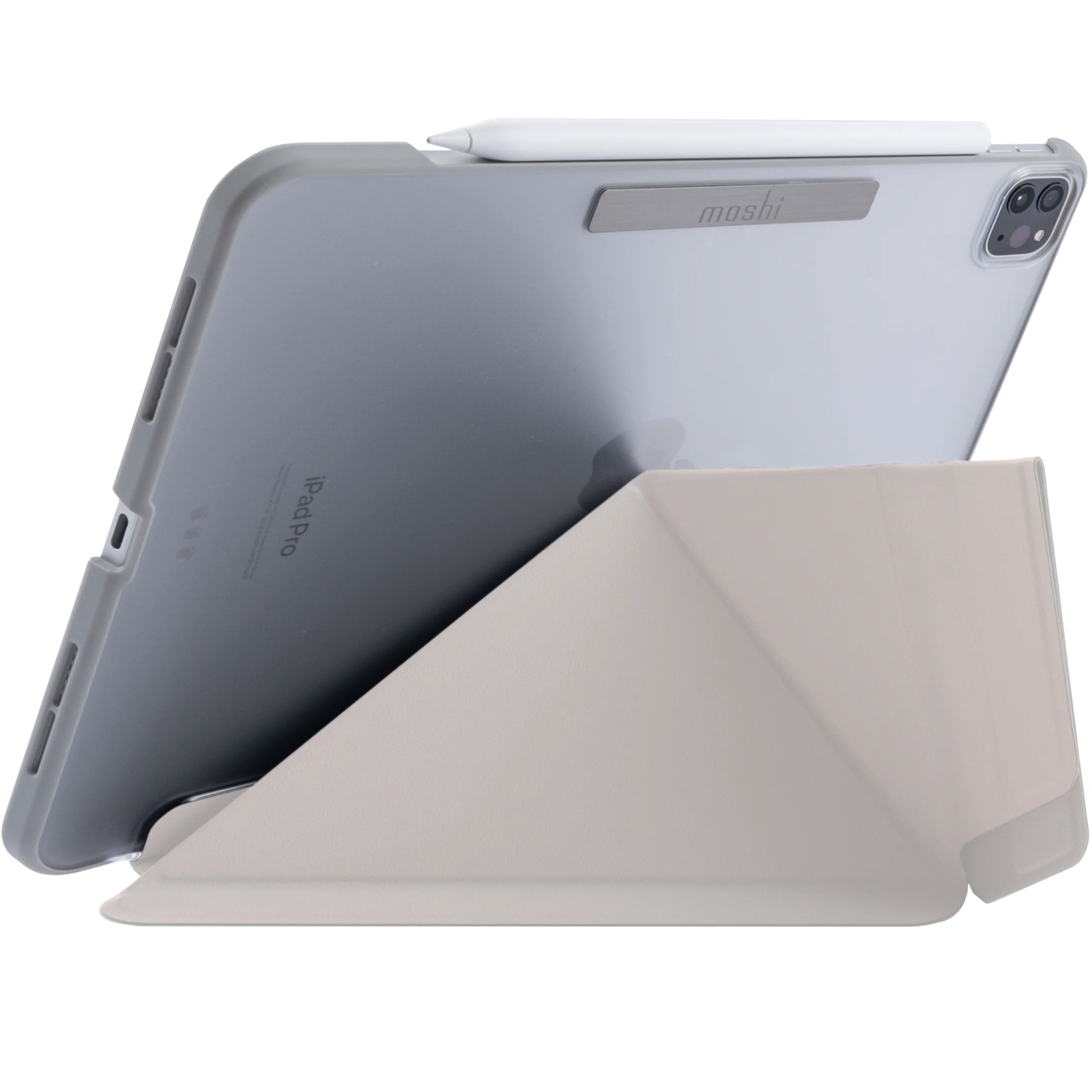 Чехол-книжка Moshi VersaCover со складной крышкой для iPad Pro 11 M1 2021 M2 2022 Savanna Beige - фото 3 Чехол-книжка Moshi VersaCover со складной крышкой для iPad Pro 11 M1 2021 M2 2022 Savanna Beige - фото 3