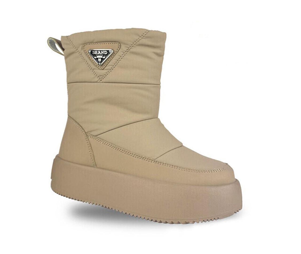 Чоботи зимові для дівчаток Jong Golf C405223/34 р. 34 Бежевий