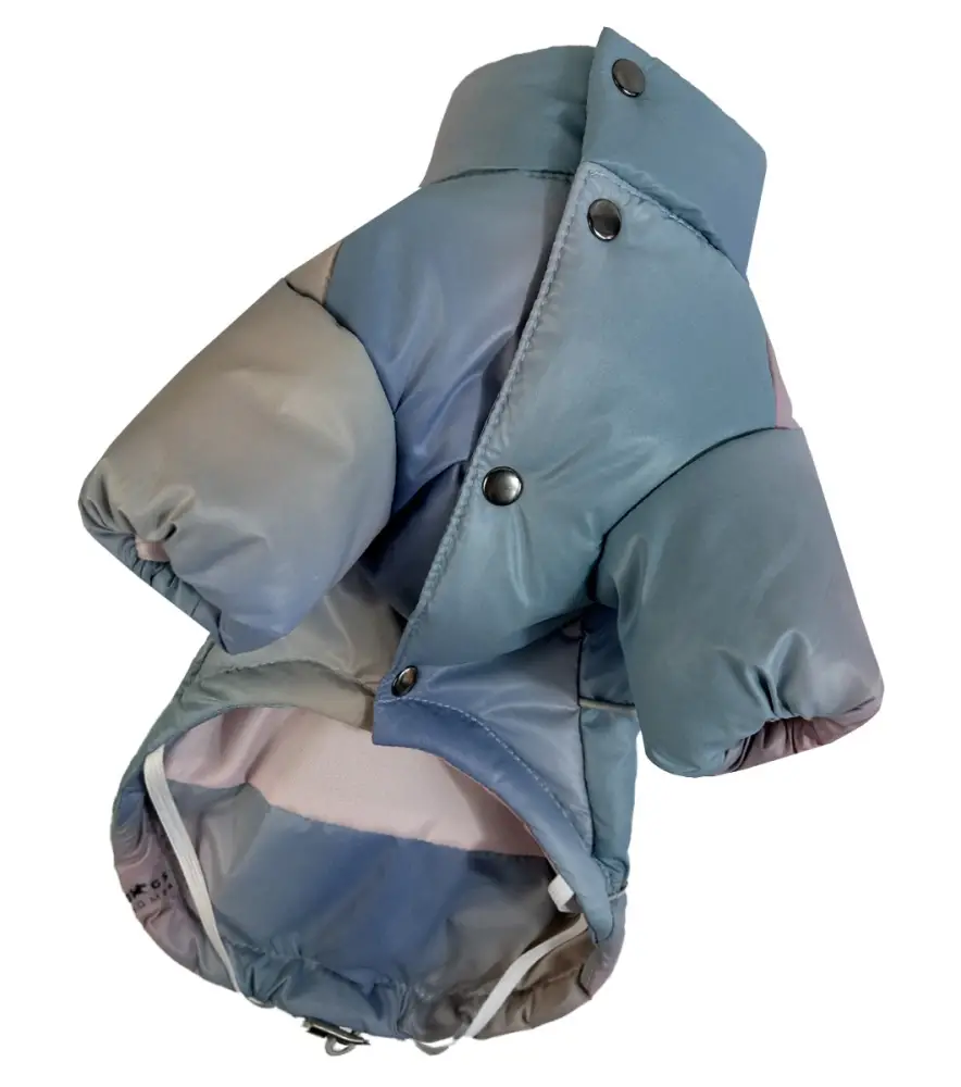 Куртка Dogs Bomba с фиксаторами р. 4 Тайдай голубой (K-83/4) - фото 3 Куртка Dogs Bomba с фиксаторами р. 4 Тайдай голубой (K-83/4) - фото 3