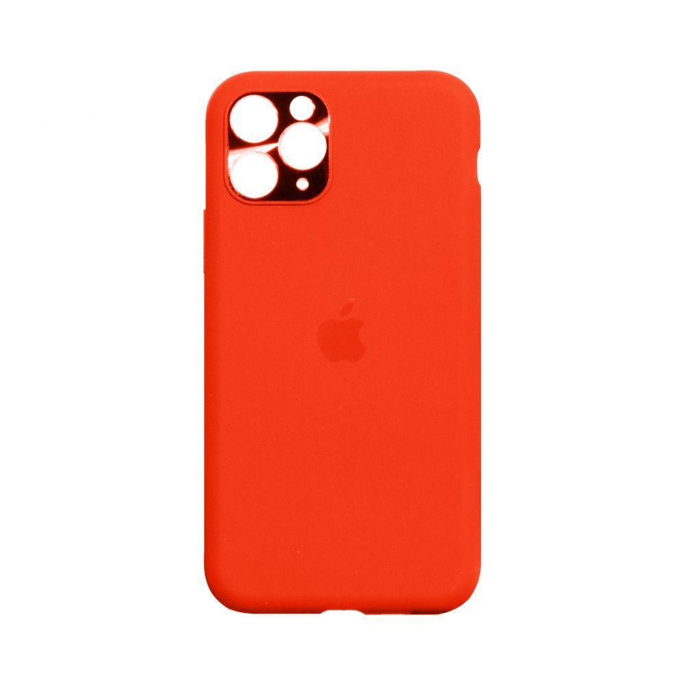 Силиконовый Чехол Накладка Camframe Color для iPhone 11 Pro Max Оранжевый