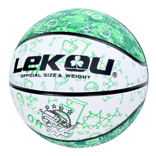 Баскетбольный мяч детский Metr+ MS 3805 р. 7 Зеленый (MS 3805/10,04-3)