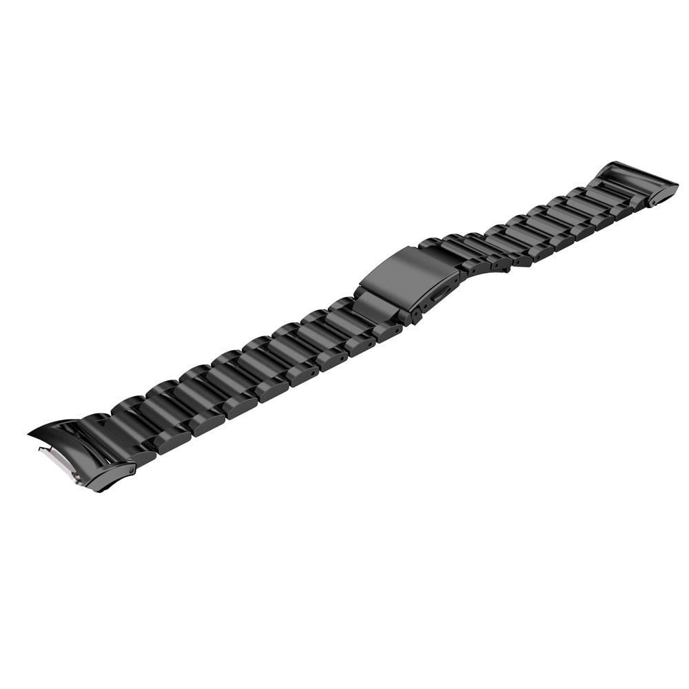 Металлический ремешок Primo для фитнес-браслета Samsung Gear Fit 2/Fit 2 Pro SM-R360/R365 Black (674115417)