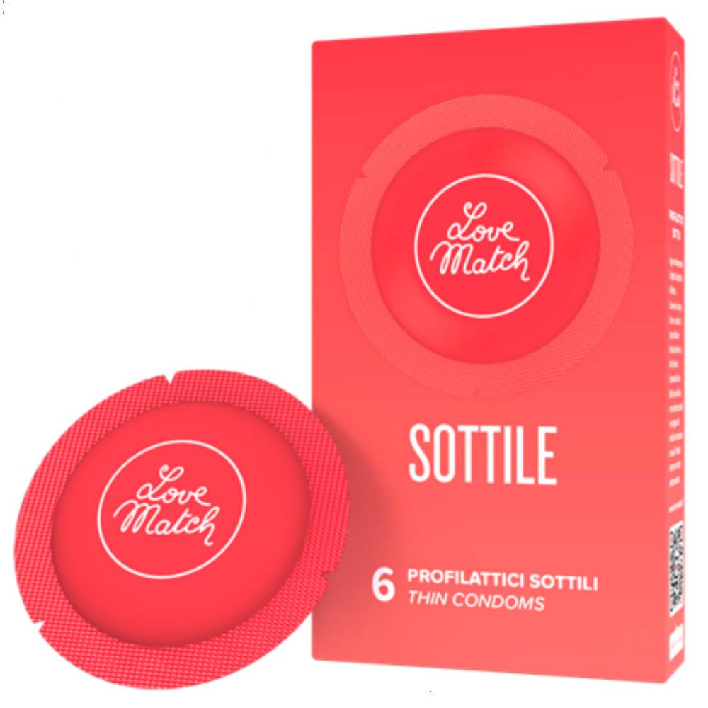 Презервативи тонкі Love Match Sottile №6 (29872208)