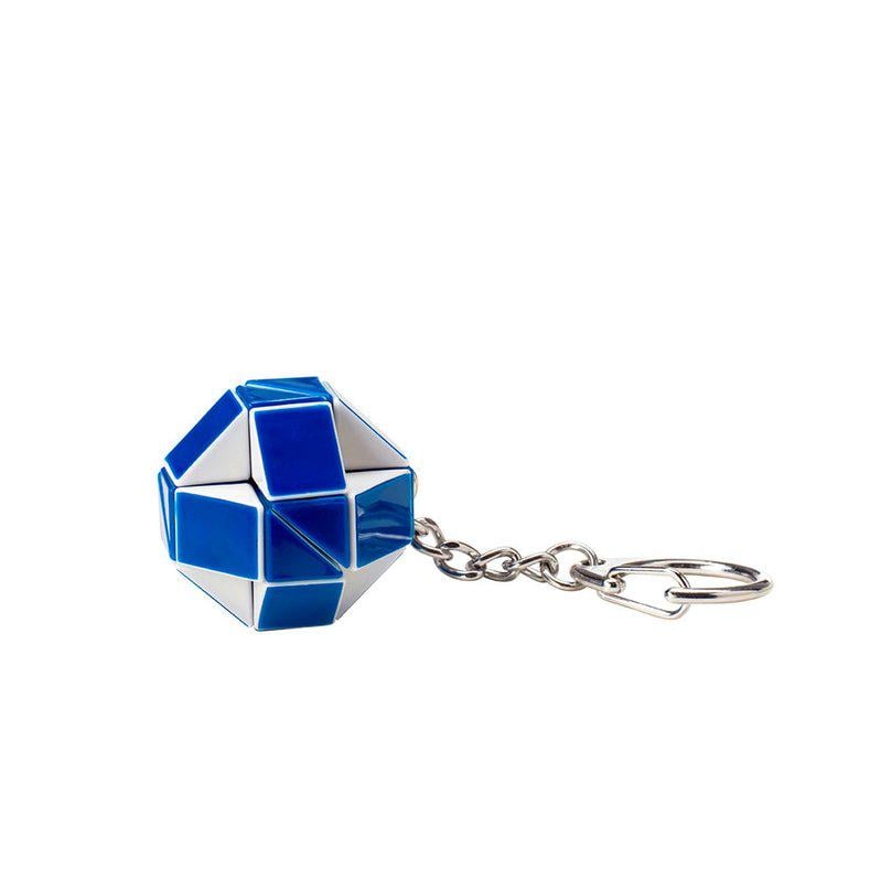 Міні-головоломка Кубік Рубіка Rubik's Змійка Білий/Блакитний