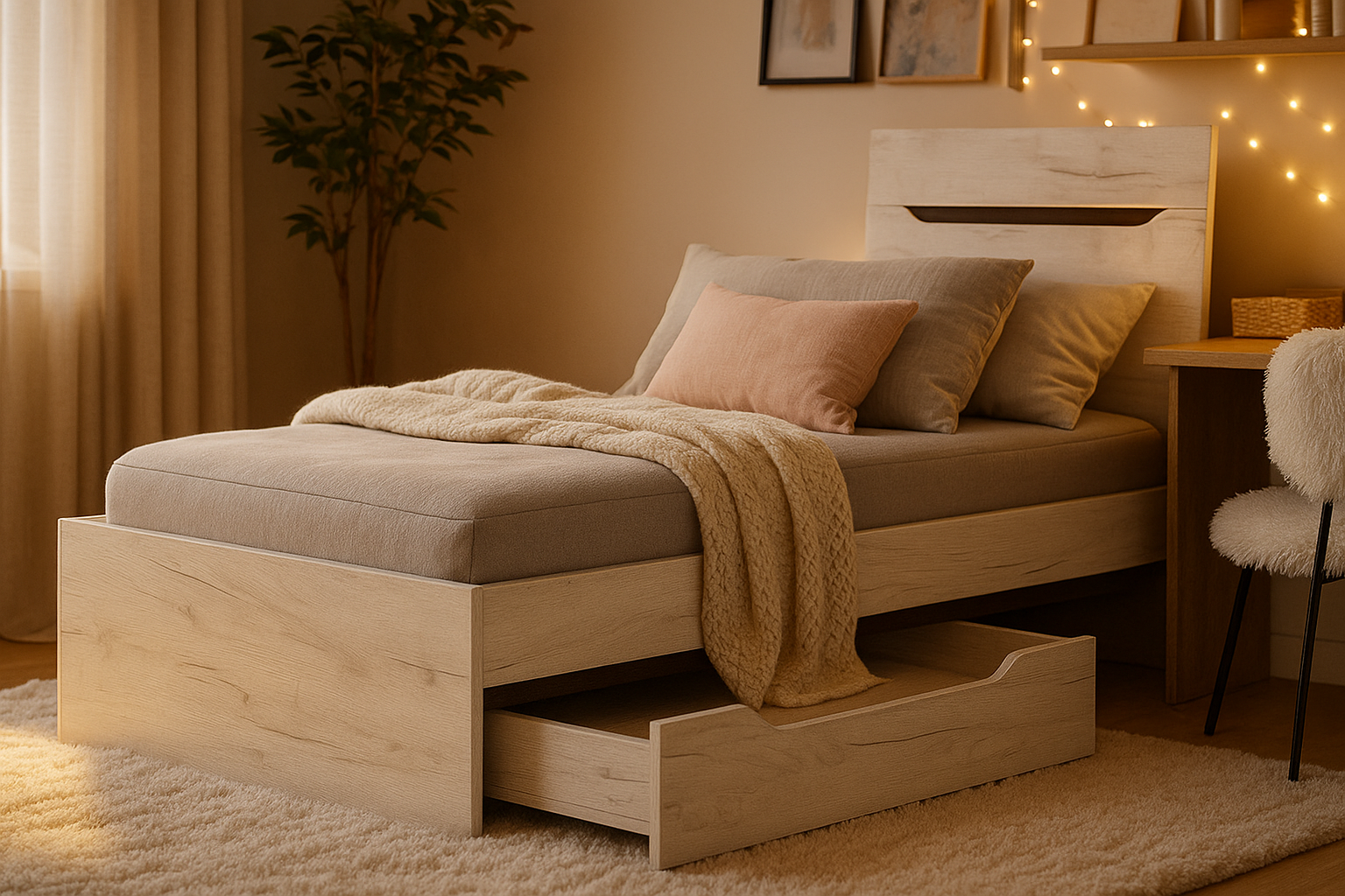 Кровать Мастер Форм Аякс с ящиком 850х2132х870 мм Дуб крафт белый/Венге магия (21931) Кровать Мастер Форм Аякс с ящиком 850х2132х870 мм Дуб крафт белый/Венге магия (21931)