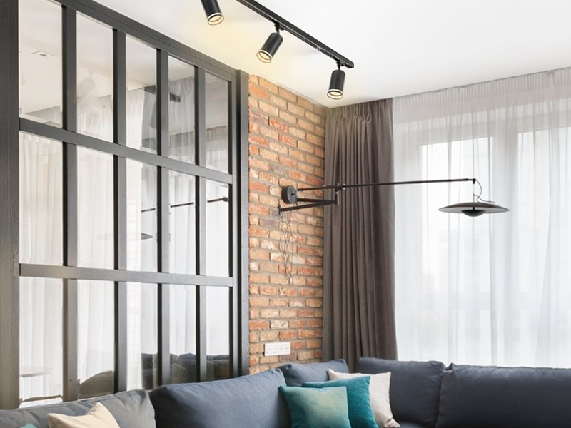 Светильник светодиодный трековый Videx VL-SPF05C-B под лампу GU10 Черный (8928) - фото 4