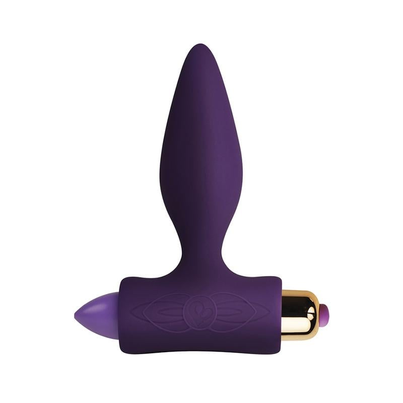 Анальная вибропробка Rocks-Off Petite Sensations Plug 10 см Фиолетовый (12361)