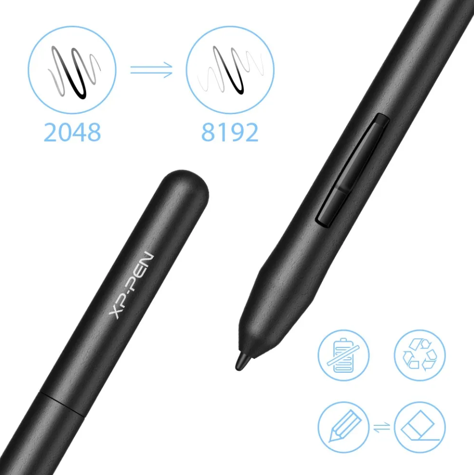 Графический планшет XP-Pen Star 03 V2 с подставкой для пера - фото 3