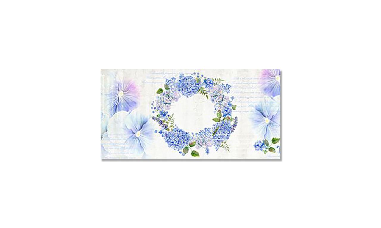 Наклейка виниловая на стол Zatarga Венок из полевых цветов 600х1200 мм (1289776800)