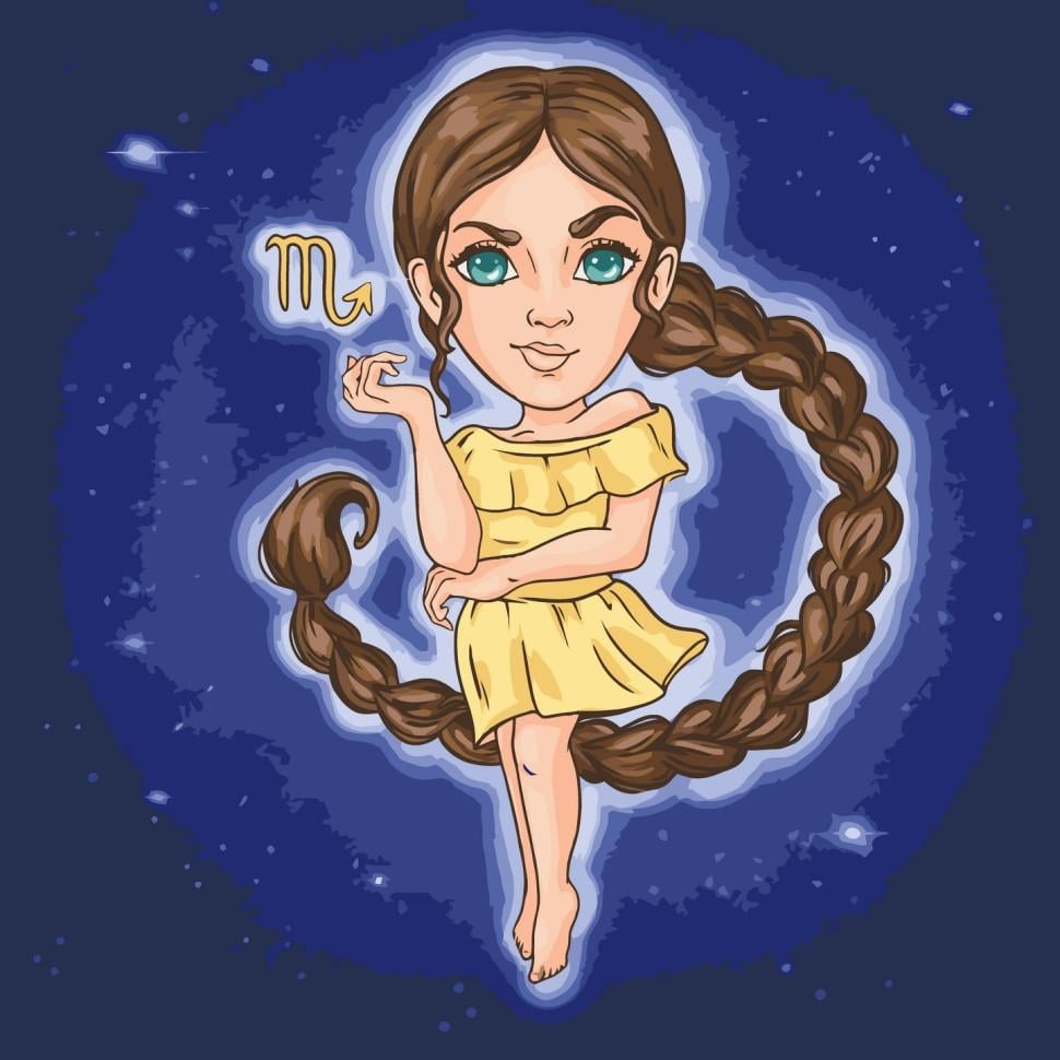 Картина по номерам ART CRAFT Знаки зодиака Скорпион 40x40 см (10100-AC)