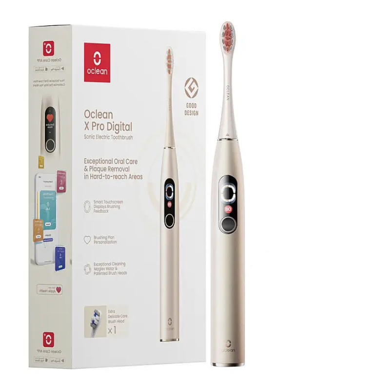 Электрическая зубная щетка Oclean X Pro Digital Electric Toothbrush Champagne Gold