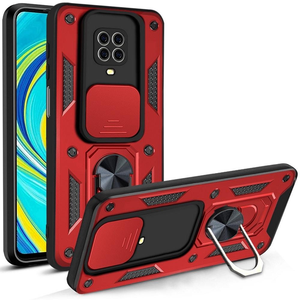 Чохол із захистом камери 3DGuard Xiaomi Redmi Note 9S Red (32506-2D)