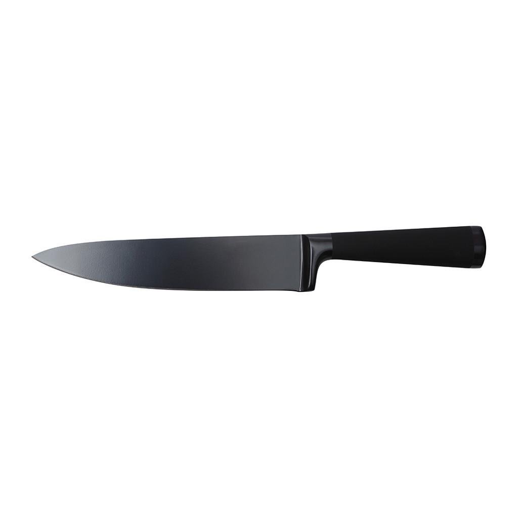 Кухонный нож Bergner Blade шеф 20 см Black (BG-8777)