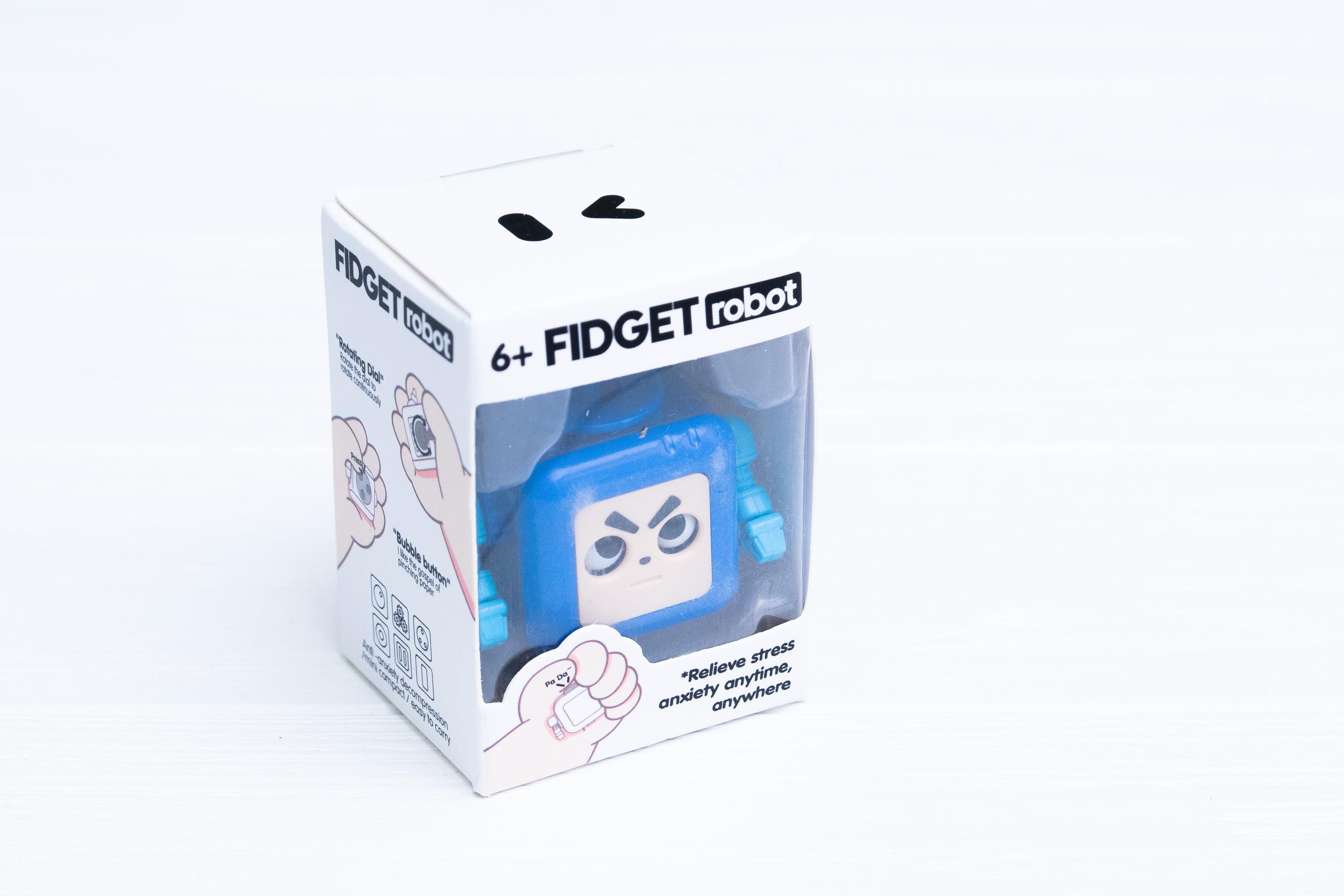Антистресс кубик Robot Синий (23281088) - фото 2