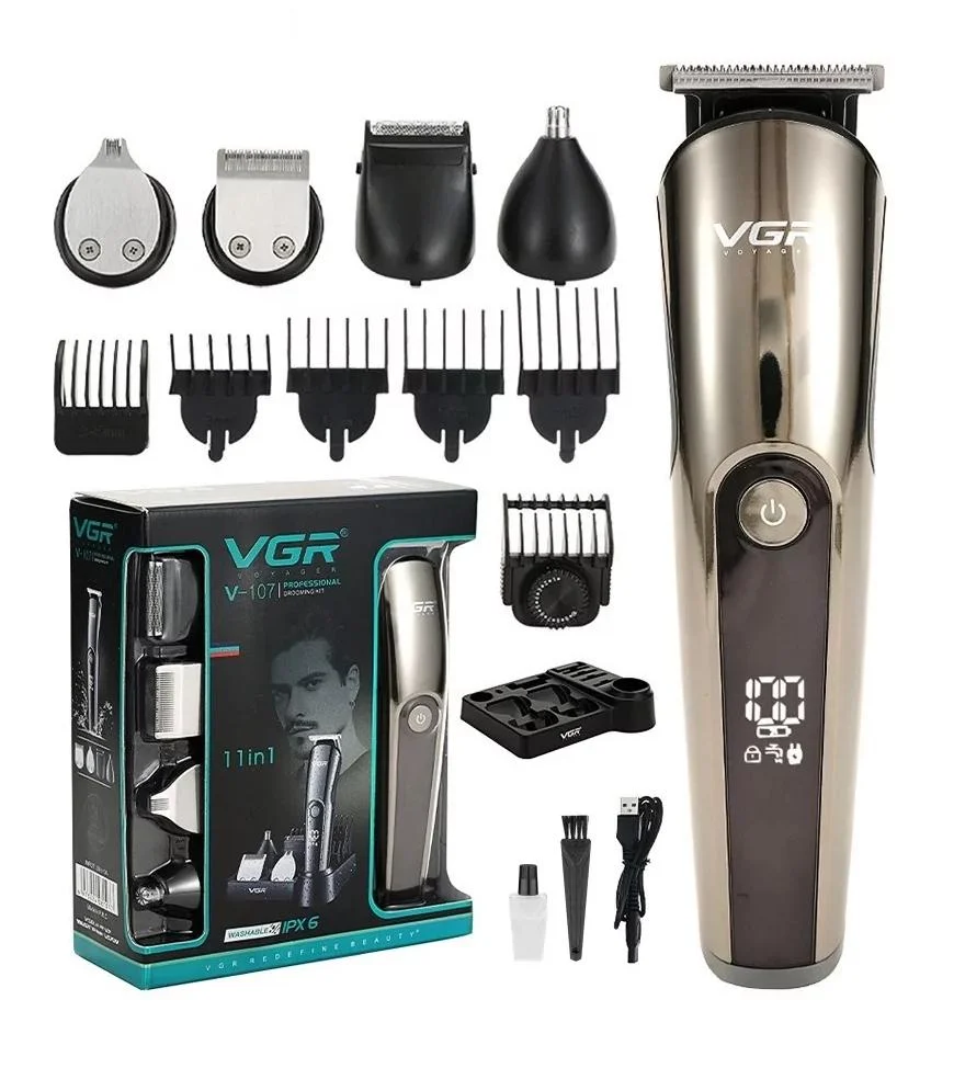 Тример акумуляторний VGR V-107 IPX6 5 Вт (ML-04520)