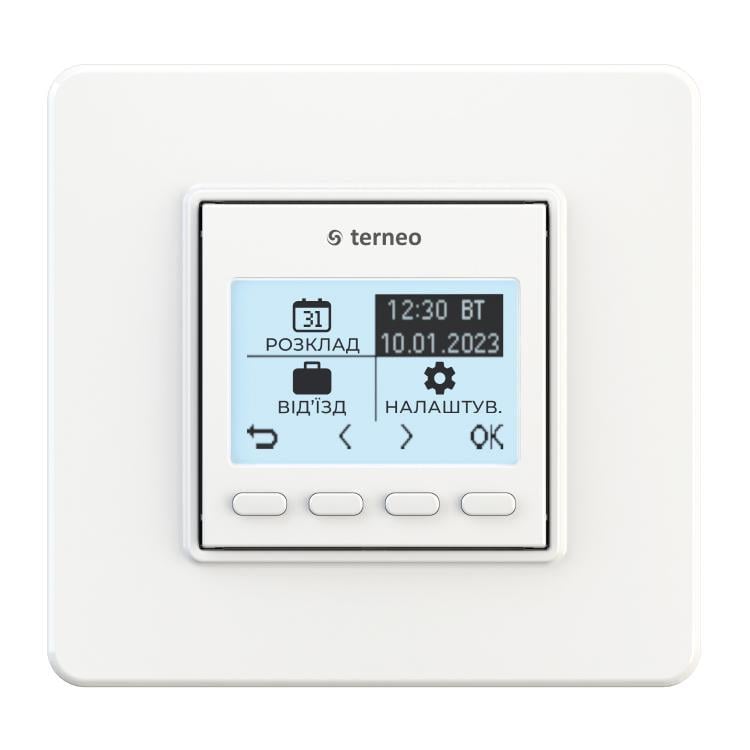 Терморегулятор електронний Terneo Pro Білий (27871958)