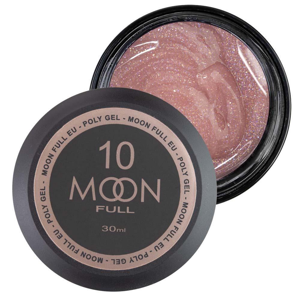 Полигель для наращивания Moon Full Poly Gel №10 30 мл