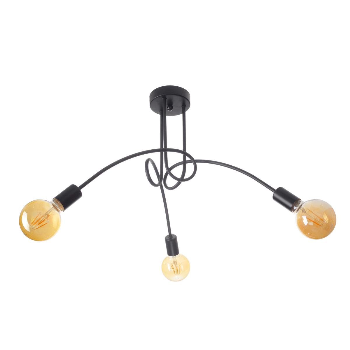 Потолочная люстра Brille BR-01 604S/3 E27 BK