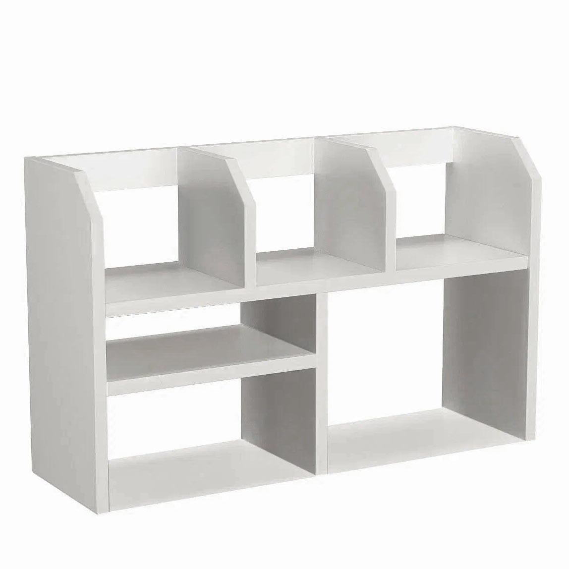 Полка-надстройка настольная из дерева Лубин зефир (АКД-008920)