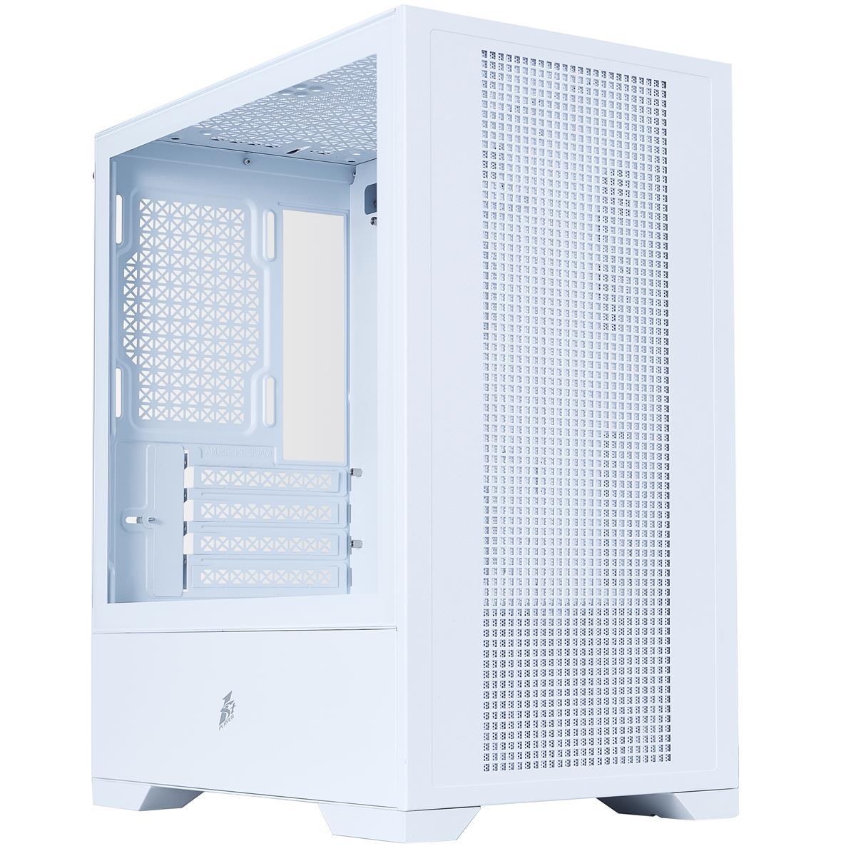 Корпус для ПК 1stPlayer Go2-WH no PSU White (Go2-WH)