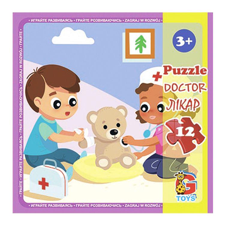 Пазл Лікар 12 елементів 21х20 см