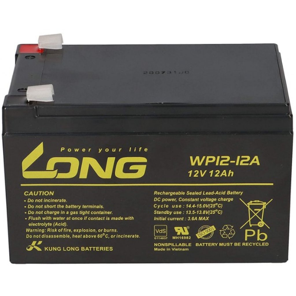 Акумуляторна батарея Long WP12-12A 12V 12Ah (9982778) - фото 2