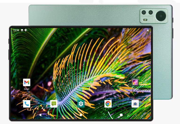 Планшет-телефон Adronix LTE Tab332 3/32 DUAL SIM 10,1" IPS с чехлом Green (29708499) - фото 7 Планшет-телефон Adronix LTE Tab332 3/32 DUAL SIM 10,1" IPS с чехлом Green (29708499) - фото 7