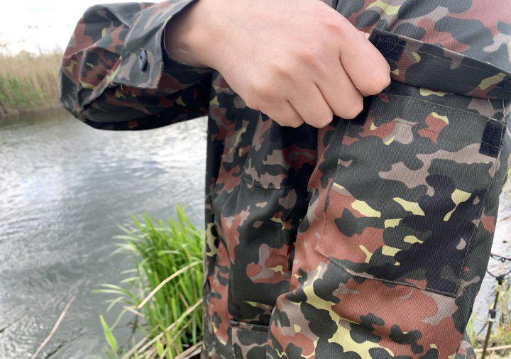 Камуфляжний костюм Mavens Бундесвер для полювання і риболовлі розмір 58 (26425681) - фото 4