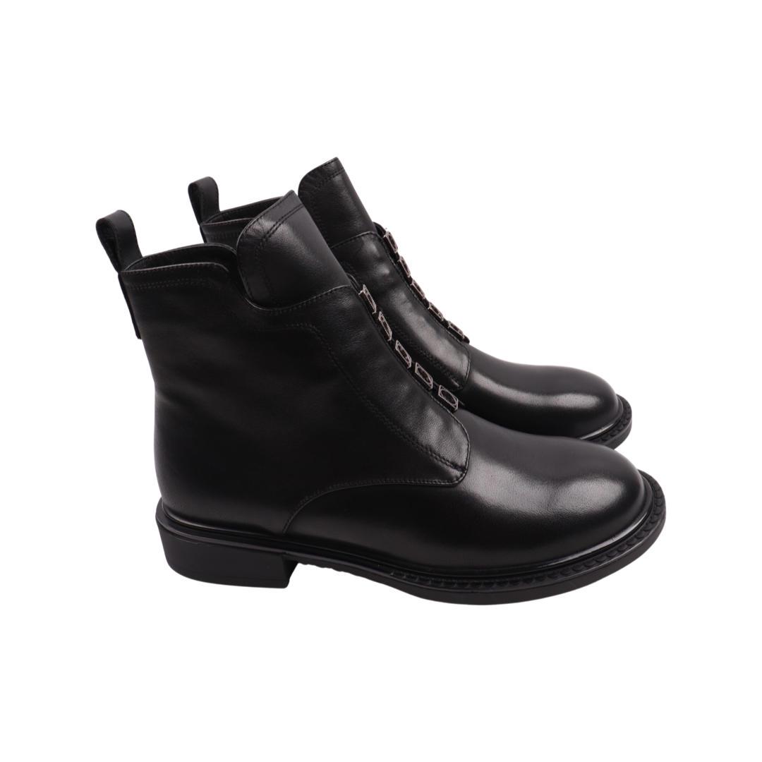 Ботинки женские Lady Marcia из кожи р. 36 Черный (230-22DHC)