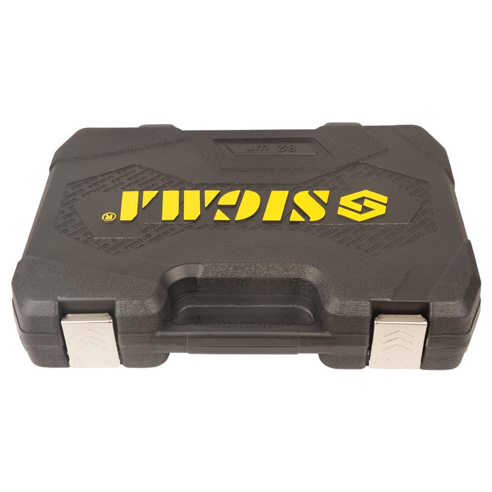 Набір насадок торцевих і біт Sigma CrV mid 1/4" & 1/2" 82 шт. (6001551) - фото 7 Набір насадок торцевих і біт Sigma CrV mid 1/4" & 1/2" 82 шт. (6001551) - фото 7