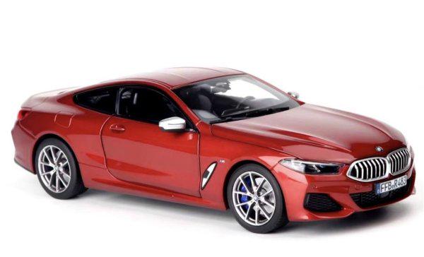 Модель автомобиля Norev 1:18 BMW 8 G15 Series Coupe Orange Metallic (183285) - фото 12 Модель автомобиля Norev 1:18 BMW 8 G15 Series Coupe Orange Metallic (183285) - фото 12