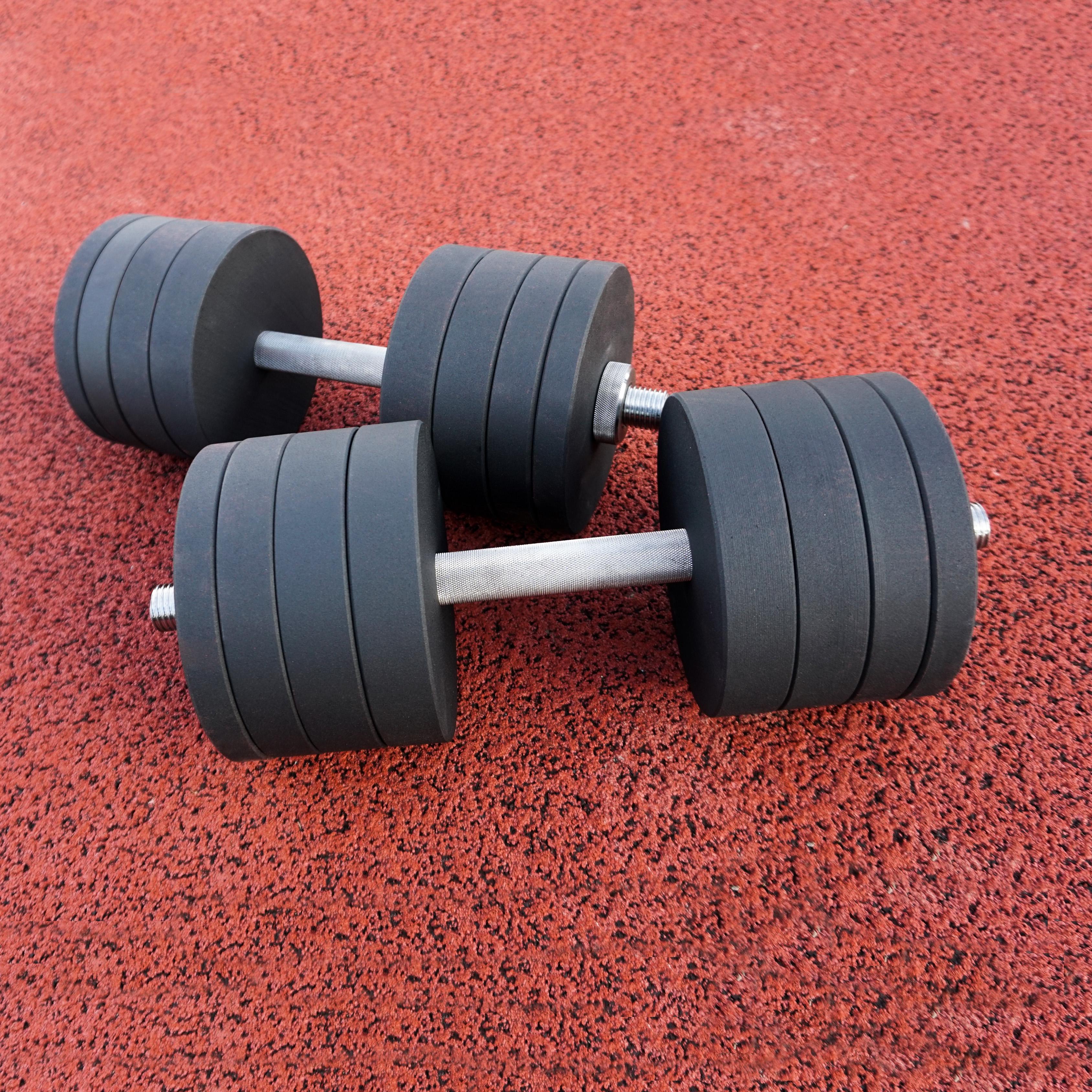 Гантели наборные ТокГанМал-0236 металлические с покрытием 72 кг