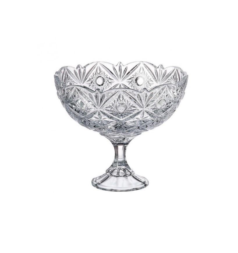 Фруктовниця на ніжці Bohemia Crystalite 220 мм Фруктовниця на ніжці Bohemia Crystalite 220 мм