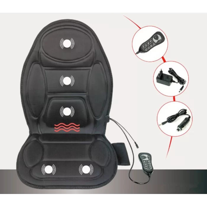 Накидка на кресло с подогревом Massage JB-616C 12/220V и пультом - фото 4