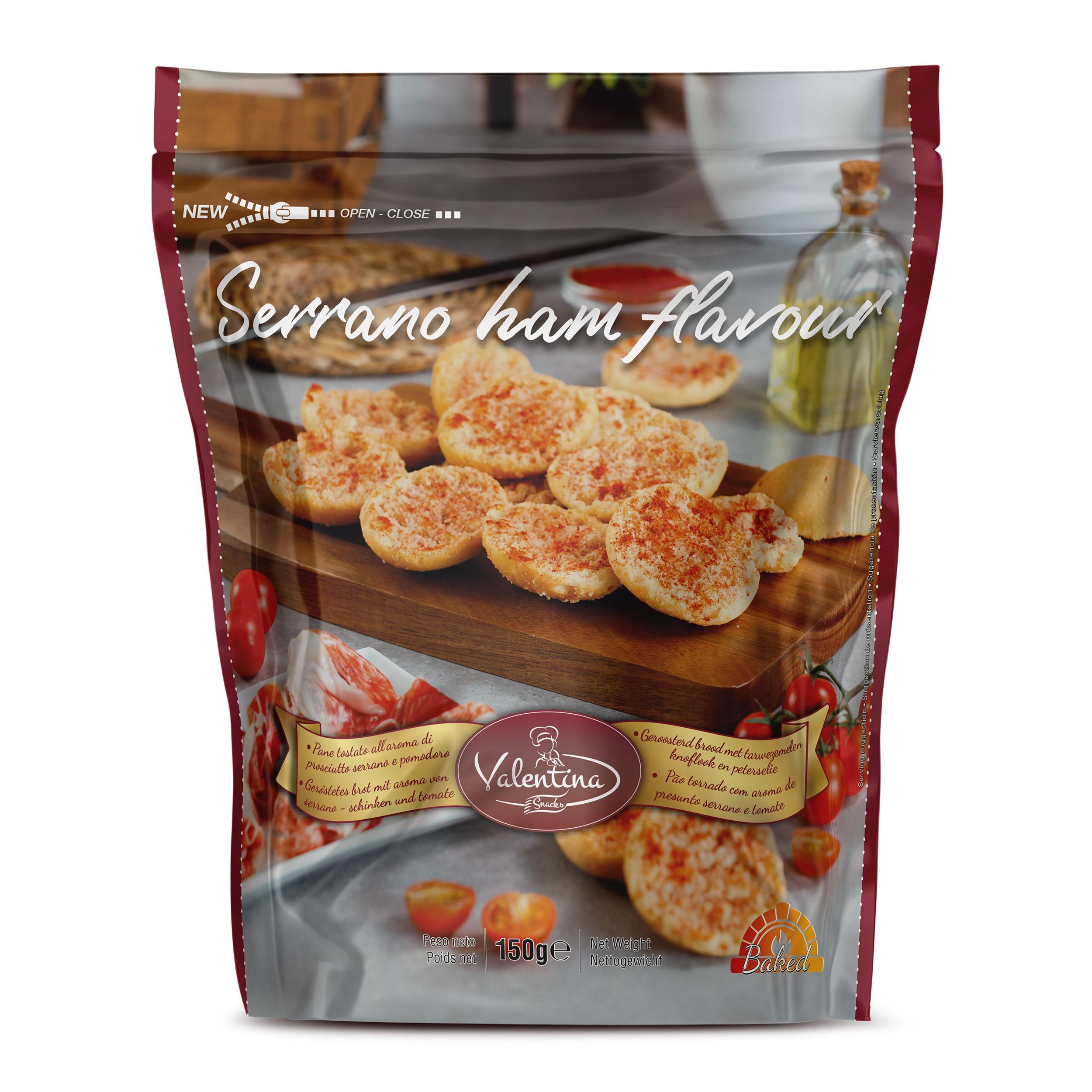 Брускета з хамоном та томатами 150 г