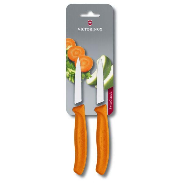 Ножи кухонные Victorinox Vx67606.L119B SwissClassic Paring Set 190 мм 2 шт. Оранжевый (548814)