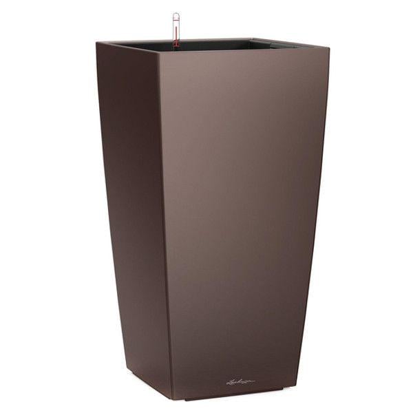 Вазон розумний Lechuza Cubico Premium 22 6 л Коричневий (18477)