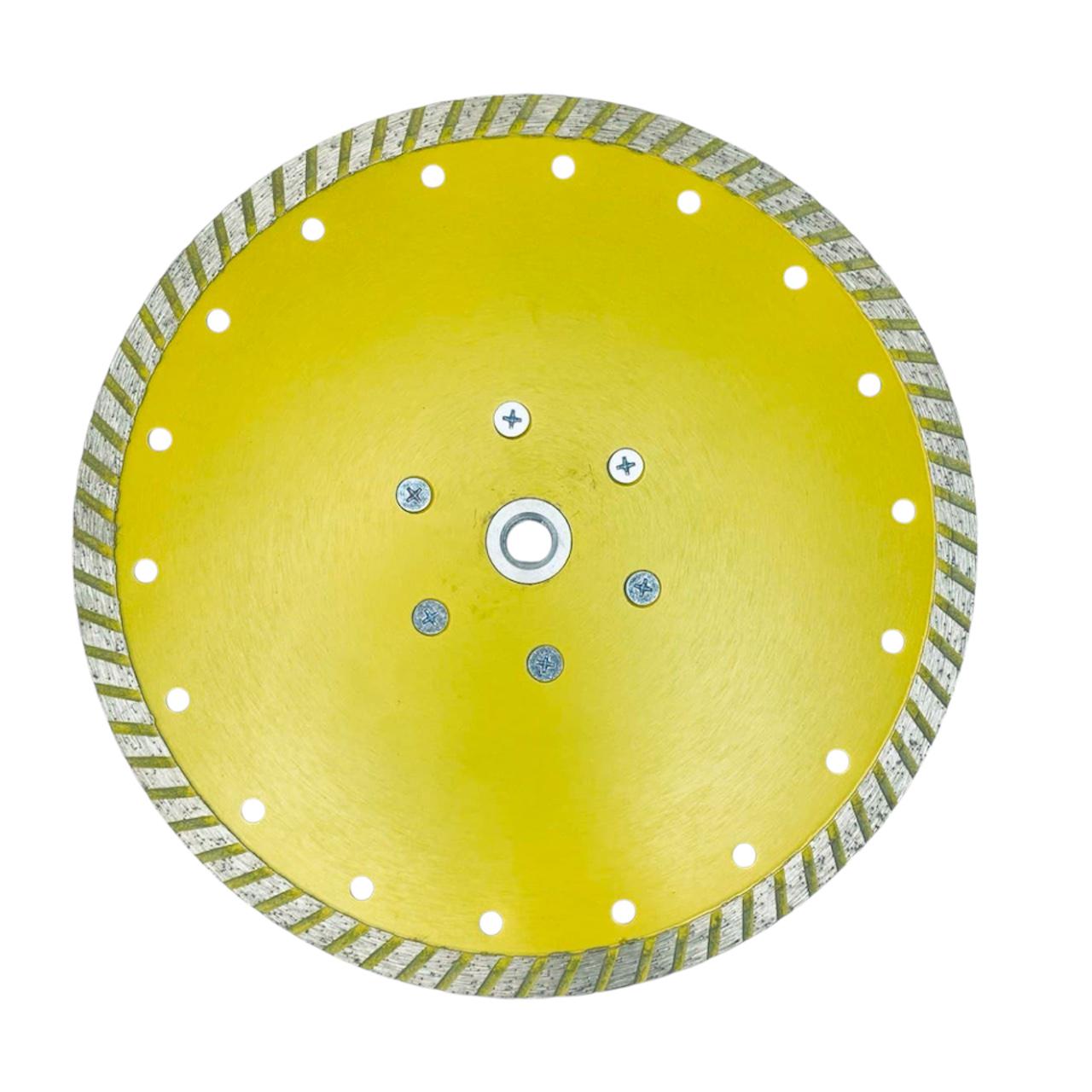 Диск алмазный отрезной 230х10 мм с фланцем М14 (RM-935) - фото 2