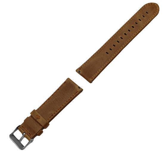 Кожаный ремешок для часов Motorola Moto 360 2nd gen 42 мм Light Brown (738922253) - фото 3 Кожаный ремешок для часов Motorola Moto 360 2nd gen 42 мм Light Brown (738922253) - фото 3