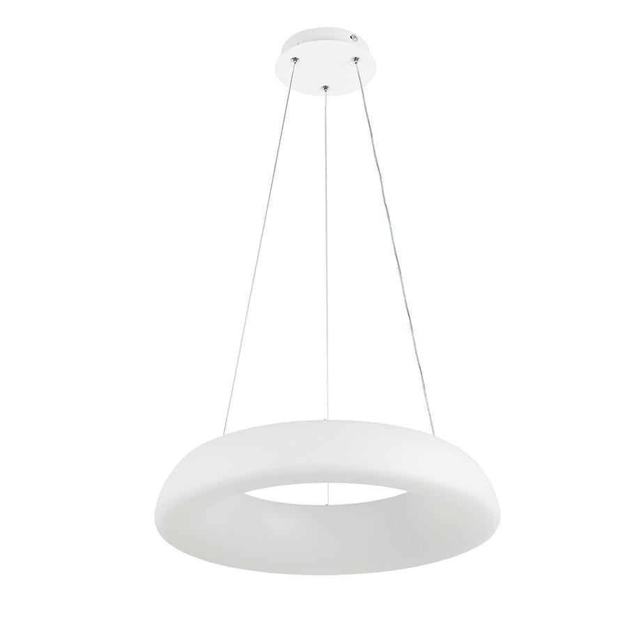 Світильник підвісний світлодіодний Levistella 797MD6018AP 480 LED з плафоном кільцем пультом та додатком Білий (2691309110)